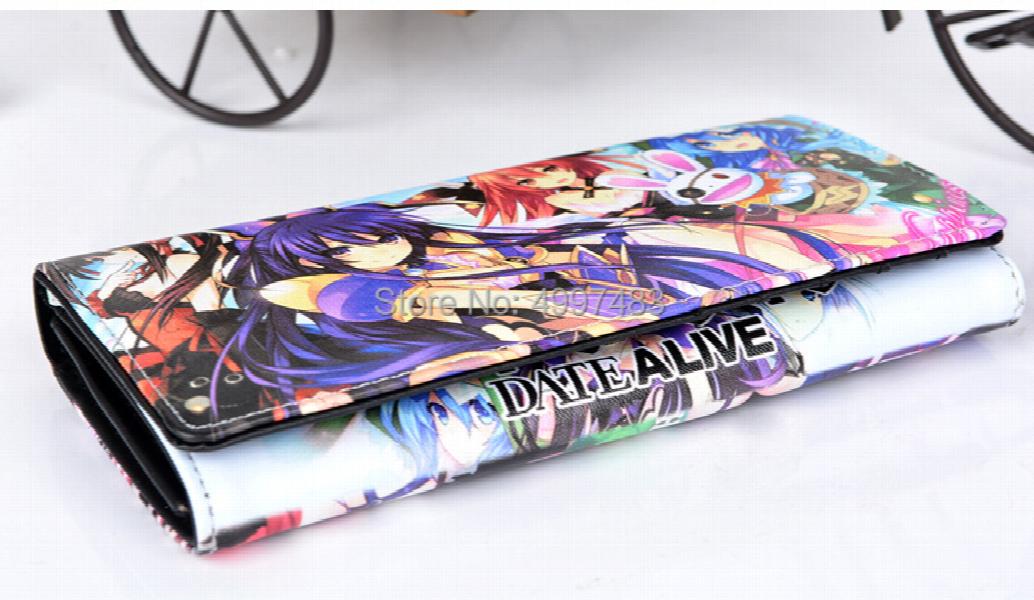 Anime Date A Live Colorful Long Wallet